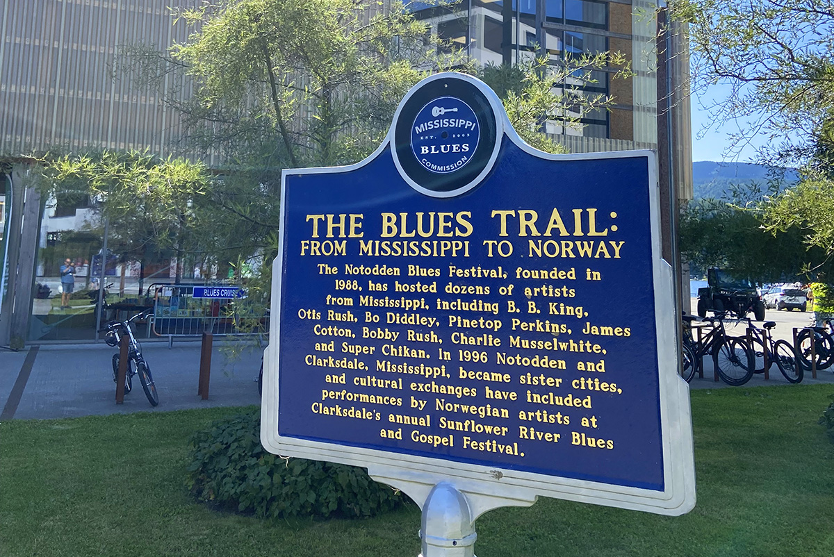 Notodden har nær tilknytning til Mississippi og har fått sin egen 